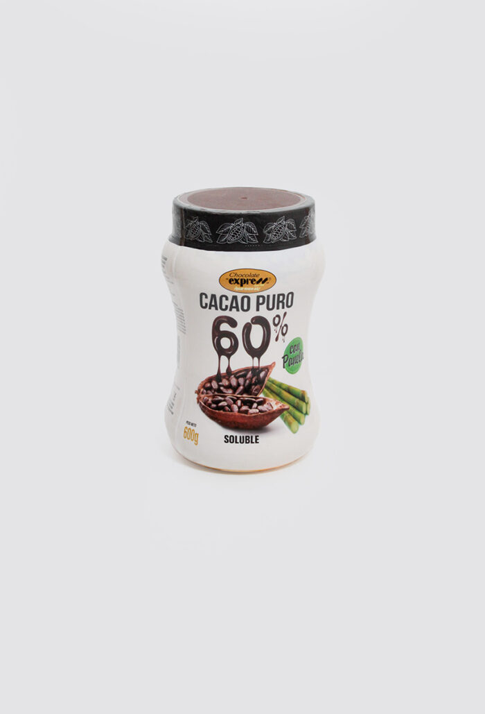Cacao puro con panela 600 Gr